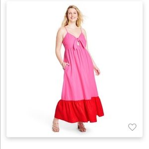 NWT tabitha brown tie front dress